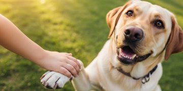 teaching responsibility with dogs